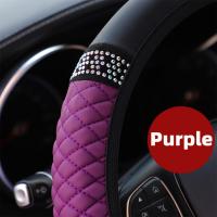 Cubierta De Volante De Coche Suave Con Trenzado Para 37-38 CM Antideslizante Con Anillo Interior Accesorio De Estilo Para Volante - details 14