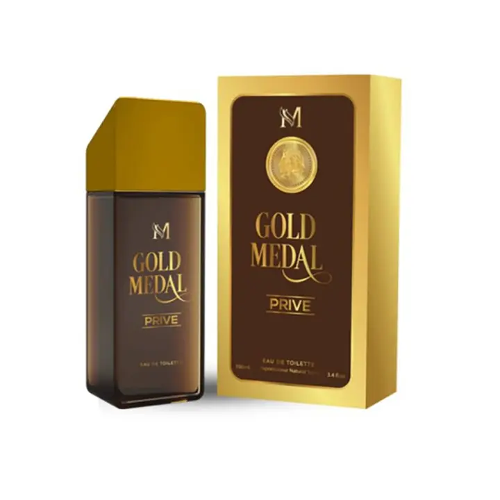 Gold Medal Prive Eau de Toilette para hombre 100ml Montage Brands Fragancia inspirada en otros perfumes Pour Homme Colonia - 1