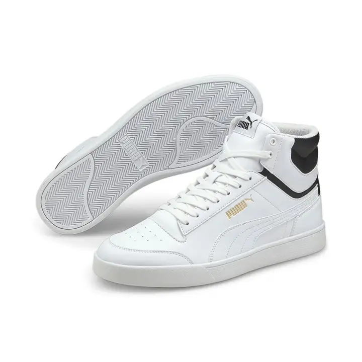 Calzado hombre Zapatillas Puma Zapatillas Shuffle Mid Blanco - 1