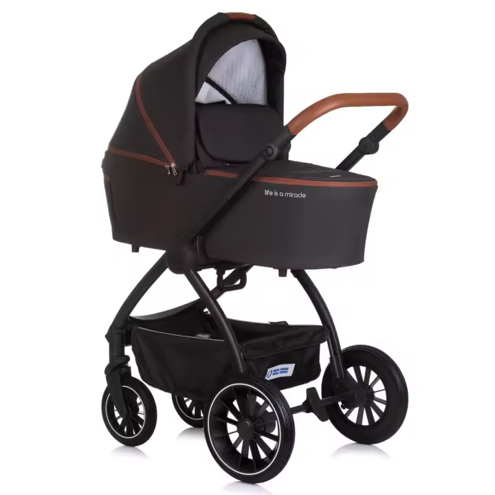 CHIPOLINO Carrito de bebé trío PRESTIGE hasta 22 kg con capazo duro de Chipolino - 1