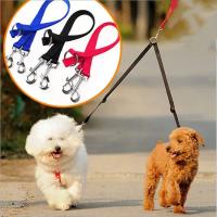 Correa Doble Para Perros Nylon Ajustable Para Todo El Año Con Harnés Correa Para Puppies - details 0