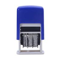 Sello DIY Con Fecha Para Oficina Y Escuela Sello Self-Inking Mini De Plástico Para Emboss Y Decoración Sin Material Químico Peligroso - details 9