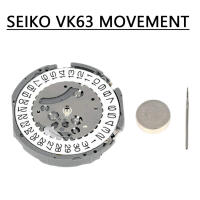 Reloj De Cuarzo VK63 De Japón Con Cronógrafo Alta Precisión Tres Manos Y Fecha Movimiento De 24 Horas En Aleación De Titanio - details 0