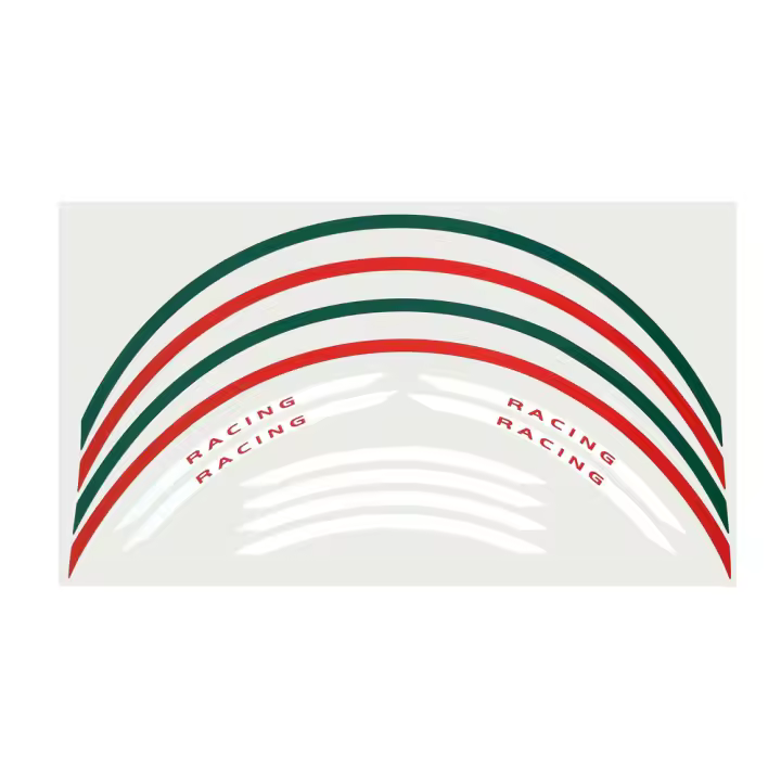 Tiras adhesivas para Ruedas de motorteta, Llanta, Comsible Kit, Italia - 1