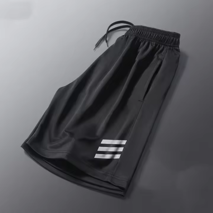 Shorts De Correr Para Hombre SONECHOKI Estampado Rayado Deportivos De Baloncesto Y Gimnasio Transpirables Talla True Para Entrenamiento Y Ejercicio - 1