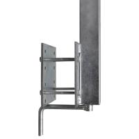 vidaXL Set de 2 soportes de barra de remolque de barco 63-88 cm - details 1