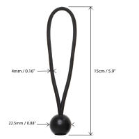 30pcs Bungee Ball Para Sujeción De Tarpalas Y Poles De Bandera Cordón Elástico Accesorio De Tensión Para Tienda De Campaña - details 1