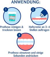Kukident Profesional Extra Fuerte - Crema adhesiva para dentaduras postizas unidades de 40g - details 1