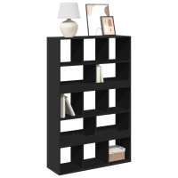 vidaXL Estantería madera de ingeniería 100x33x156,5 cm en color Roble Sonoma/Blanco/Marrón roble y más | almacenamiento funcional diseño moderno para baño dormitorio sala - details 5