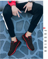 Zapatos De Correr Para Hombre Casual Ligeros Y Transpirables Zapatillas Deportivas Con Diseño De Tejido Respirable Para Caminar - details 4
