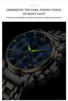 Reloj Mecánico De Lujo Para Hombre Dianpai Autómatas Completo Con Función De Noche Y Multiusos Resistente Al Agua Acero Inoxidable - details 3