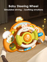 Juguete Educativo Para Bebé Con Volante De Simulación De Conducción Con Luz Y Sonido Juguete Musical Interactivo Para Niños - details 2
