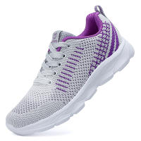 Zapatillas De Correr Para Mujer MAEDEF Cómodas Y Ligeras De Malla Transpirable Antideslizantes Casual Deportivas Con Cordones - details 2