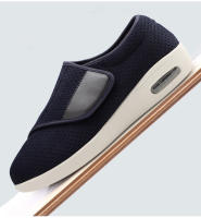 Zapatos Para Caminar Para Hombres Zapatos Diabéticos Casuales De Color Sólido Zapatos Planos Talla Grande Cómodos Y Suaves Para Ancianos - details 9