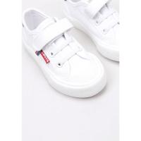 LEVIS FOOTWEAR AND ACCESSORIES MISSION 2.0 MINI  Zapatilla Deportiva Velcro Bebé - niño (hasta la talla 30) Blanco - details 1