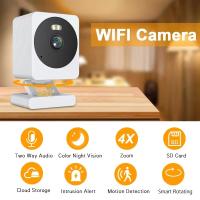 Cámara IP Mini Exterior WiFi 5MP Impermeable Con Audio Bidireccional Y Visión Nocturna HD Para Seguridad Del Hogar Control Remoto a Través De Tuya - details 0