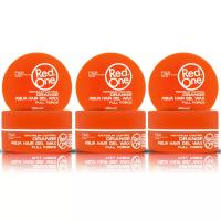 CasaSofia- Red One Cera de brillo Pack de 3 Unidades. RED ONE AQUA CABELLO CERA COMPLETA FUERZA MÁXIMO CONTROL 150ML - details 6