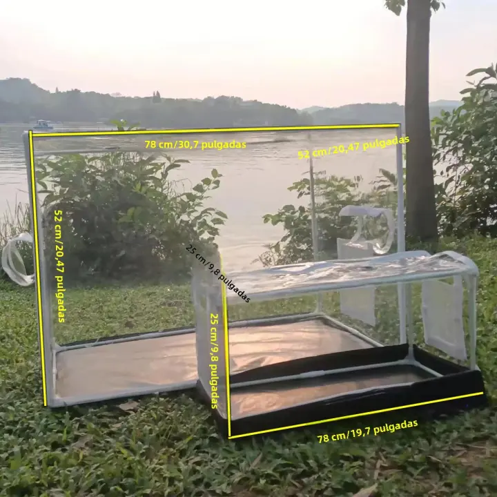 Caja De Aire Estática Con Alta Visibilidad Resistencia Al Frío Y Aislamiento Térmico Para Crecimiento De Hongos Y Matrix De Esporas - 1