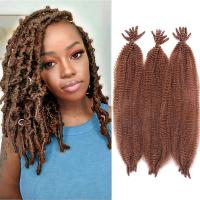 Extensiones De Cabello Crochet Afro Spring Twist Pre-Separadas Marley Para Mujeres Synthetic Braids Cabello Tejido De Afro Twist - details 9