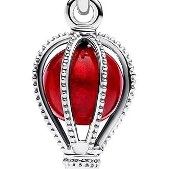Pandora Moments - Colgante de cristal de Murano de plata de ley, compatible con pulseras Moments y ME，Incluye Caja Original - 1