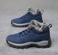 Botas De Nieve Para Hombres Zapatos De Camuflaje Ligeros Para Invierno Botines De Camuflaje Tenis De Montaña De Tobillo Zapatos De Piel Corta - details 24