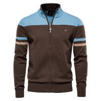 Cárdigan de talla europea para hombre, suéter con cremallera, ropa de alta calidad, otoño e invierno, novedad de 2024 - details 4