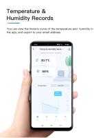 Sensor De Temperatura Y Humedad Bluetooth Mini Tuya Para Control Inteligente Del Hogar Sin Marca Origen China Continente - details 3
