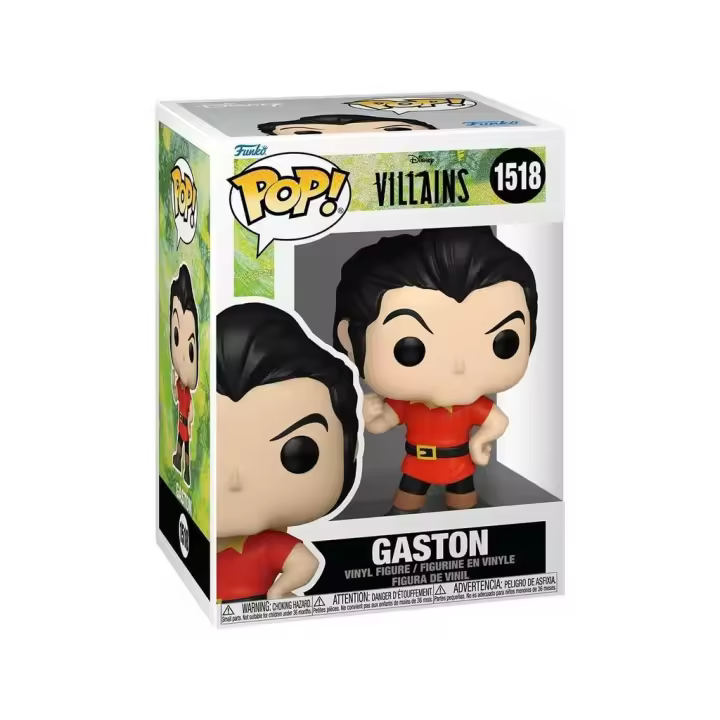 Funko Pop Disney Villains Figura Gaston Juguetes FUNKO - 1