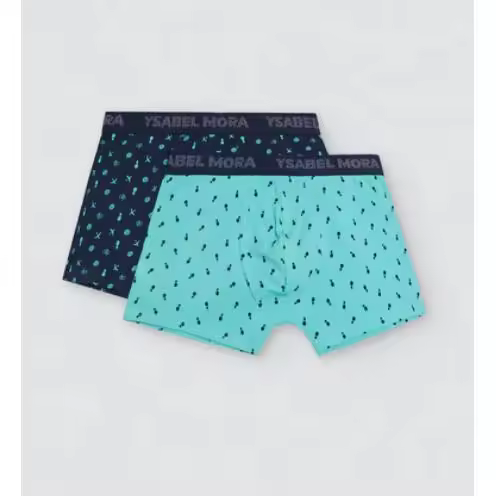Ysabel mora - Pack de 2 boxer de hombre estampados. 20393 - 1