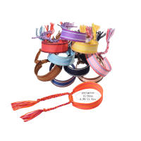 10Pcs/Lot Pulseras De Amistad Para Mujeres Y Hombres Verano Playa Bohemio Tejidas Con Encanto Para Niñas Pulseras De Yarn Sin Cierre Metálico - details 1