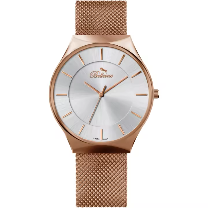 Reloj Bellevue Mujer E54 (32mm) - Metal - Cuero - Resistente Al Agua - 1