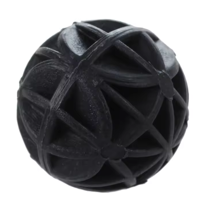Bolas biobolas negras para acuario, filtro para estanque, 50 piezas, 18mm de diámetro - 1