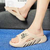 Nuevos Pantuflas De Masaje Para Hombre Material EVA Sensación Suave Para El Pie Sandalias Casuales De Playa Plataforma Bajo Suporte - details 27