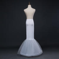 Nueva Llegada De Mermaid Petticoat Sótano De Boda Lolita Vestido Novia Accesorios De Boda Sótano De Poliéster Técnica De Crocheteado - details 3