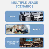 Cable De Extensión Eléctrico Con 3 Salidas De Corriente AC Y 4 USB 1 Tipo C Filtro De Red Alta Velocidad Adaptador De Carga Rápida Enchufe Europeo - details 9