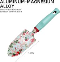 Juego De Jardinería, Juego De Herramientas De Jardinería De 4 Piezas, Juego De Jardinería para Mujer, Podadoras, Guantes, Paleta, Verde - details 3
