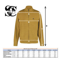S&C - Cárdigan de Punto - Chaqueta de Punto de Vestir Formal - Manga Larga y Cierre Cremallera - Fabricado en España - Tallas grandes - details 0