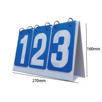 Tablero De Puntuación Tooyful De 3 Dígitos Para Mesa Multipropósito Contador De Puntuación Para Baloncesto Béisbol PVC - details 5