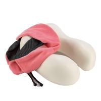 Almohada De Viaje En Forma De U De Espuma De Memoria Soporte Para Cuello Sin Bolsa De Transporte Tapones Para Los Oídos Y Máscara - details 9