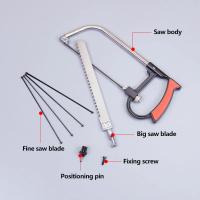 Kit De Sierras Multifuncional 8en1 Para Manualidades DIY Con 6 Hojas De Acero Para Madera Metal Vidrio Herramienta De Modelado - details 2