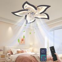 Ventilador de Techo Inteligente con Luz 50W - Control por APP y Mando, 6 Velocidades, 2 en 1 para Dormitorio/Hogar (Diseño Silencioso y Ahorro de Energía) - details 2