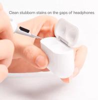 Kit de limpieza para AirPods: Kit de limpieza para auriculares 3 en 1 compatible con AirPod/AirPod Pro con Esponja - details 0