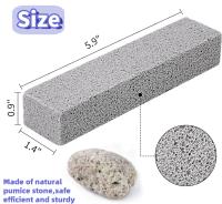 6PCS Piedra De Púmice Limpieza De Bastón Toalla De Baño Eliminación De Cal Y Rostro En Cocina Herramientas De Limpieza Doméstica Ecológicas - details 1