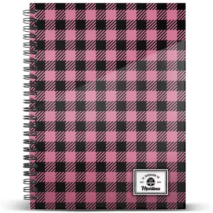 La diversión de Martina Karactermania Cuaderno 69569 rosa Junior - 1