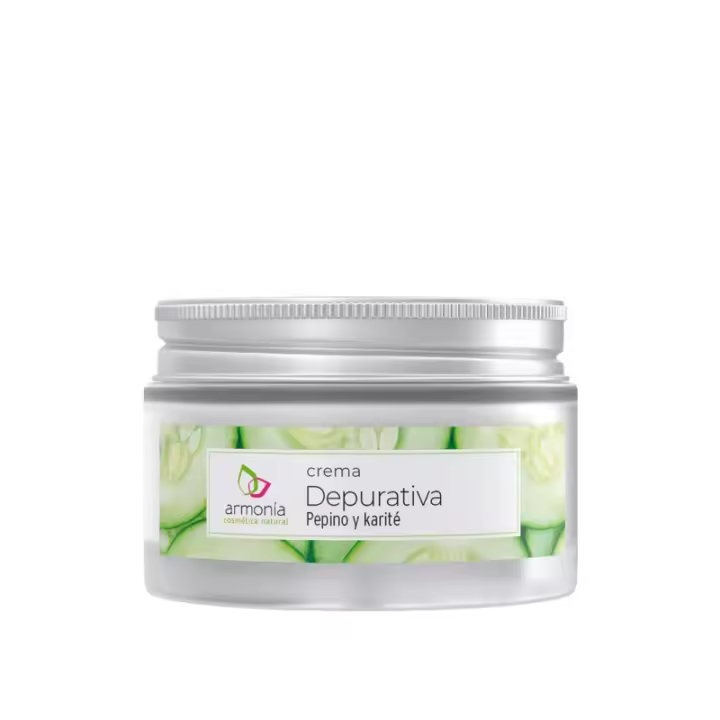 Armonía Crema Depurativa de Pepino y Karité para Piel Grasa y Mixta 50 Ml - 1