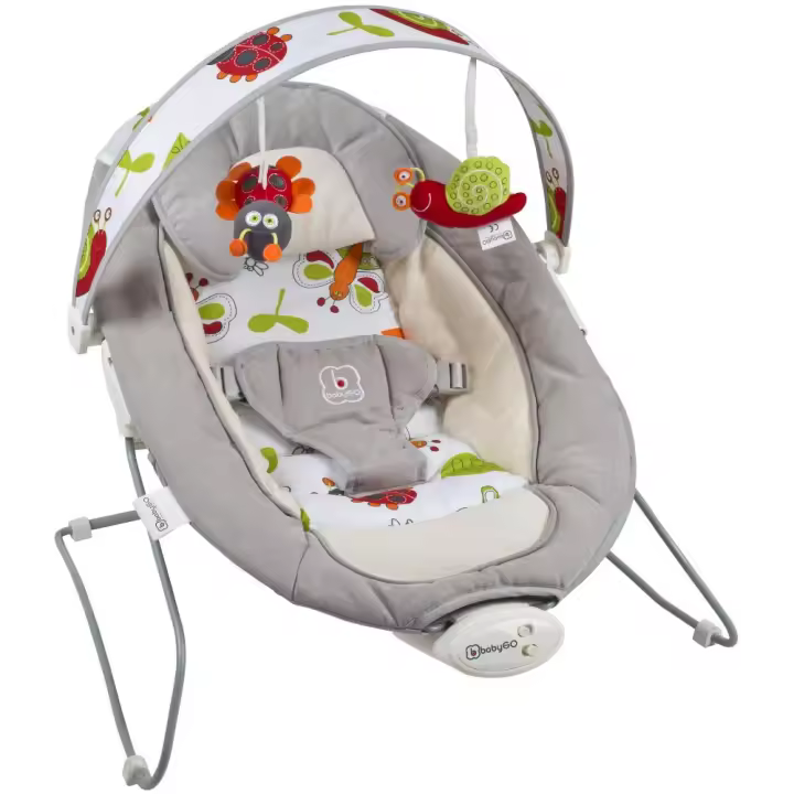 Espreguiçadeira babyGO Cozy Grey - 1