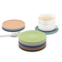 3/6pcs Tapete De Silicona Para Bebidas Resistente Al Calor Soporte Para Taza Travesera Protector De Mesa Antideslizante Para Decoración Moderna - details 5