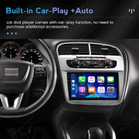 NaviFly Radio Para Coche Carplay Android Auto Para Seat Altea 2004-2015 Multimedia GPS 2din Navegación Con Soporte Para Control Del Volante Y WiFi - details 4