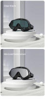 Gafas De Natación Profesionales COPOZZ Para Adultos Hombres Y Mujeres Anti-bufo HD Accesorios De Piscina Gafas De Natación Con Marco De Acrílico Lentes De Polipropileno - details 11