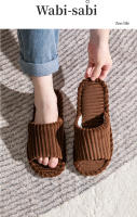 Zapatillas De Hombre Abiertas Antideslizantes Transpirables Para Interior Silenciosas Para Parejas Para Primavera/Otoño - details 8